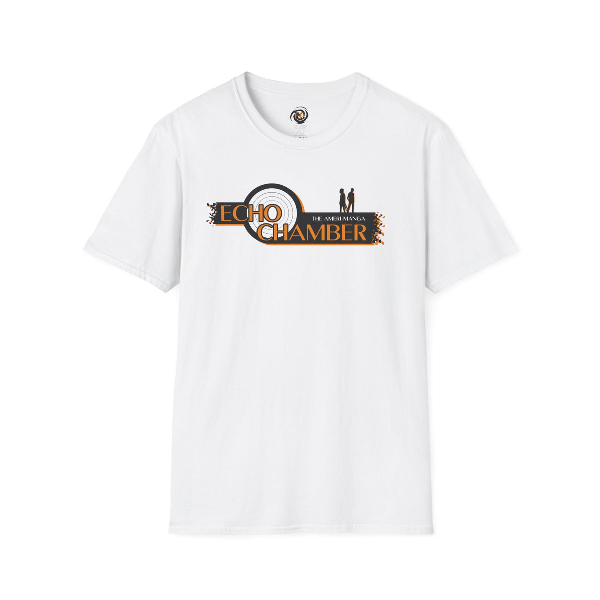 White Echo Chamber Splash Logo Tee