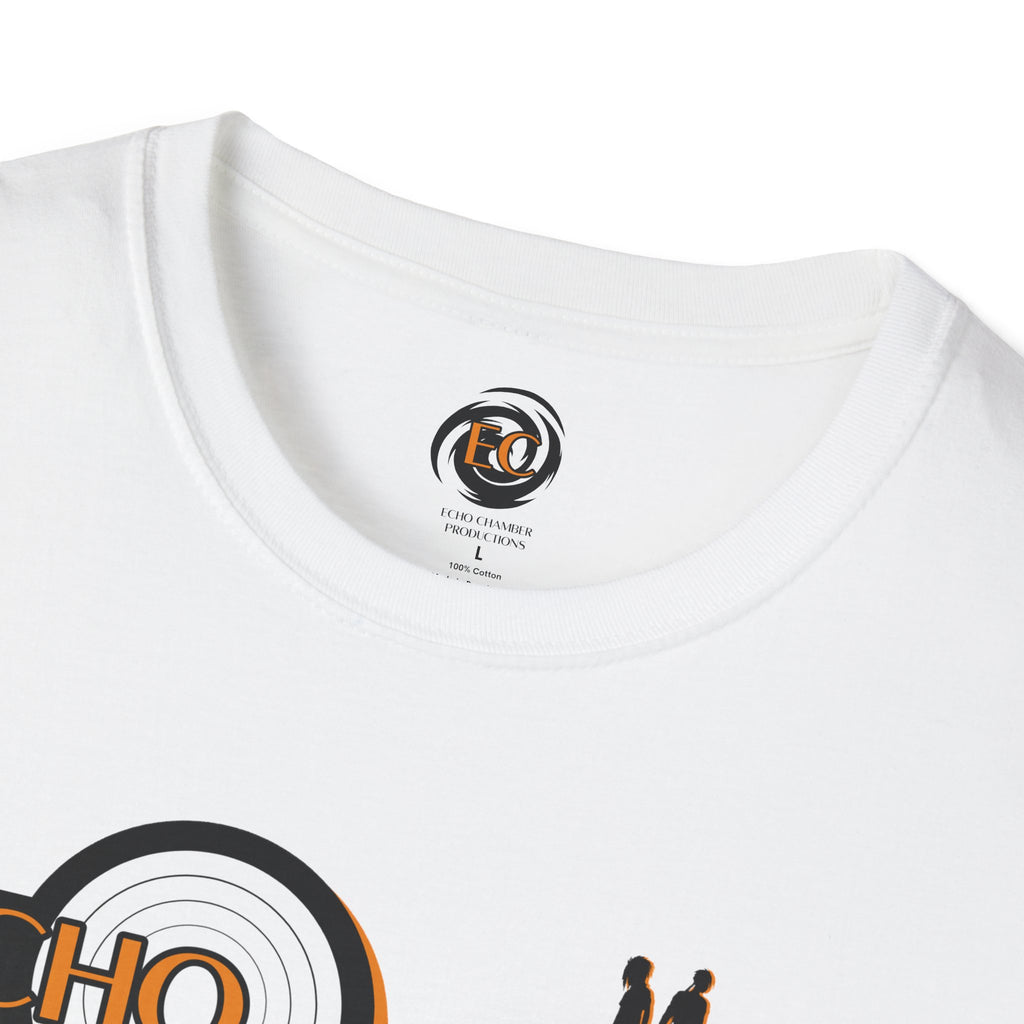 White Echo Chamber Splash Logo Tee