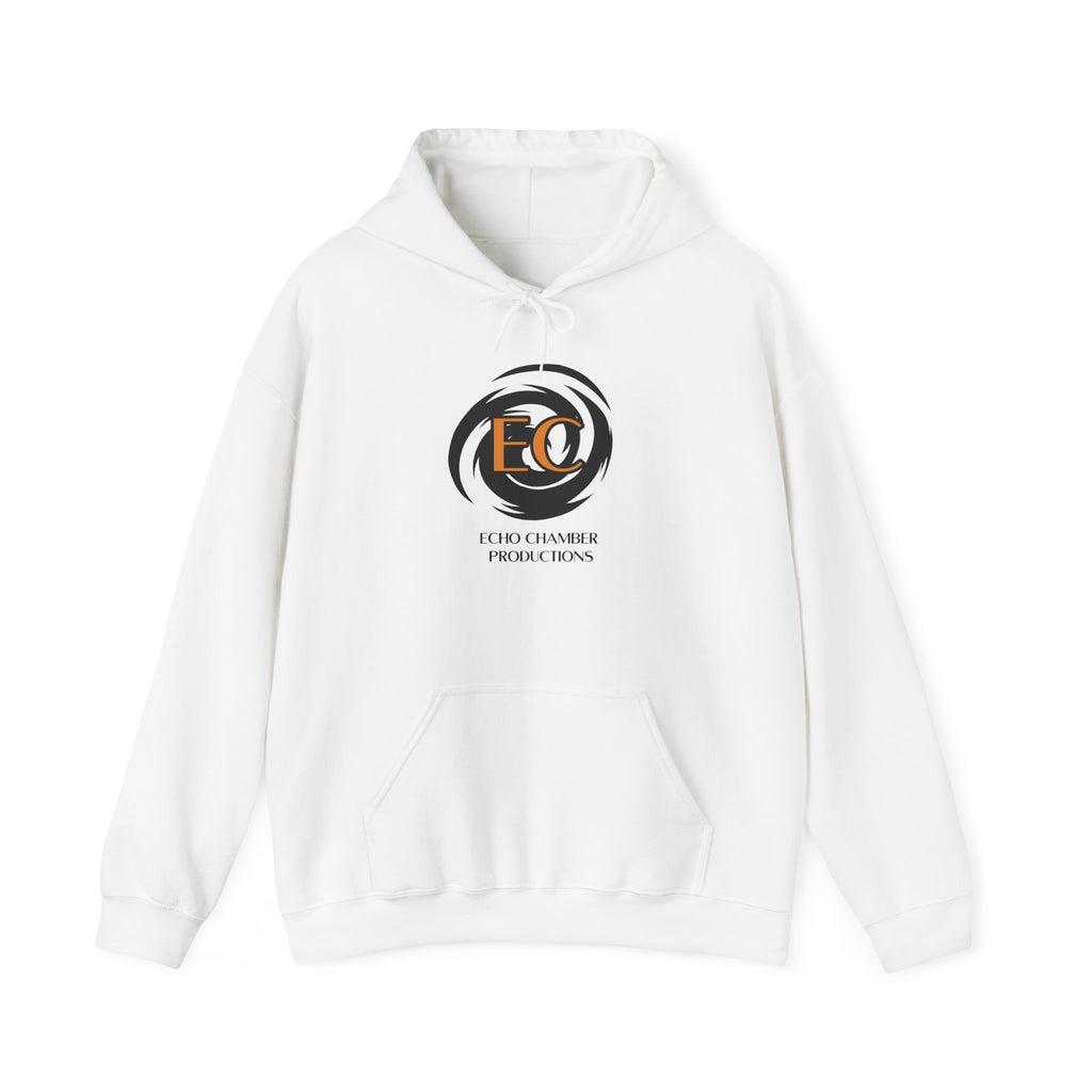 White Echo Chamber Logo Hoodie