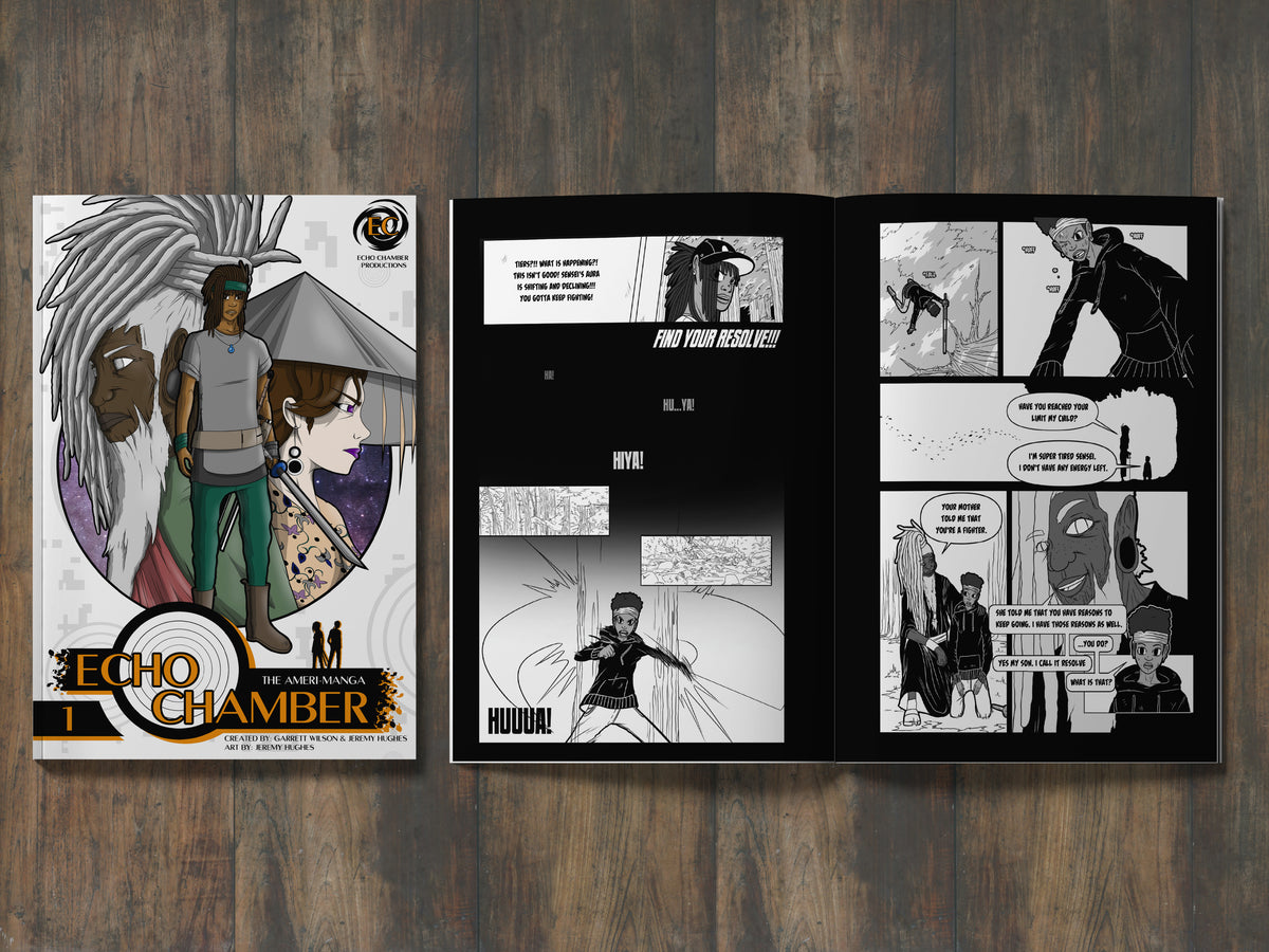 Echo Chamber: The Ameri-Manga Vol. 1 (Signed Copy)
